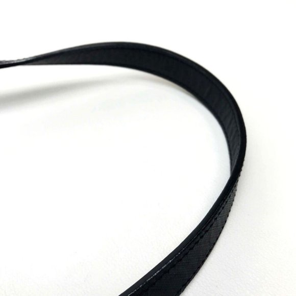 SALVATORE FERRAGAMO Gancini Shoulder Hand Bag 2way bag Black Leather - Picture 6 of 16